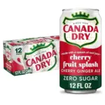 Canada Dry Zero Sugar Cherry Ginger Ale 12-Pack for $4.75