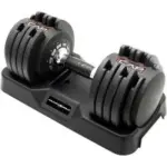 CAP Barbell Adjustable Round Dumbbell Set (12.5 lb, 25 lb & 55 lb) for $99.00