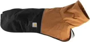 Carhartt Durable Dog Rain Jacket with Straps for $30