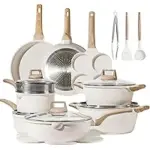 CAROTE 21-Piece Nonstick Cookware Set for $123.49