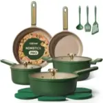 16-Piece Carote Non-Stick Induction Cookware Set for $50