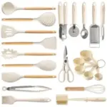 22-Piece CAROTE Silicone Cooking Utensils Set for $30