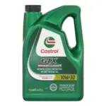 5-Quart Castrol GTX High Mileage 10W-30 Synthetic Blend Motor Oil for $14