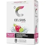 14-Count CELSIUS On-the-Go Powder Sticks – Dragonfruit Lime for $5.70