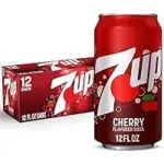 12-Pack Cherry 7UP Soda Cans for $4.75