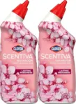Clorox Scentiva Toilet Cleaning Gel, Cherry Blossom & Peach, 24 oz (Pack of 2) for $4.79
