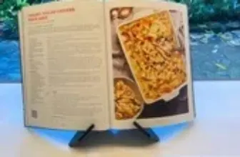 Cookbook and Tablet Stand for $10.00 – Sturdy Design for Desk and Kitchen Use
