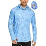 Coorun UPF 50 Sun Protective Hooded Shirt with Mask for $12.99