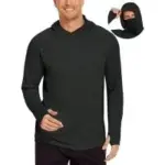 Coorun UPF 50 Sun Protective Hooded Shirt with Mask for $7.49