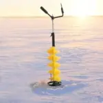 Cordless 8″ Ice Drill Auger with Universal Drill Adapter & Extension Rod for $86.21