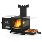 Costway Portable Wood Burning Stove with Pot Rack – Now $76.00