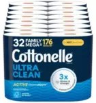 32-Count Cottonelle Ultra Clean Toilet Paper for $19