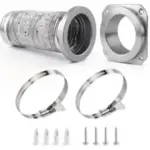 Coufonk Magnetic 4″ Dryer Vent Connector Kit for $26