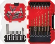 CRAFTSMAN 35-Piece Screwdriver Bit Set for $13