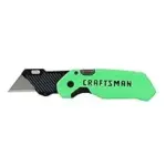 CRAFTSMAN High-Visibility Folding Utility Knife for $8.49