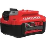 Craftsman V20 4.0-Amp Lithium Ion Battery for $35.10