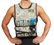 CROSS101 40lb Adjustable Weighted Vest with Shoulder Pads for $33