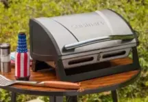 Cuisinart Grillster 8,000 BTU Portable Propane Tabletop Gas Grill for $75