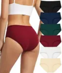 Cuweni Women’s Cotton Briefs – 6 Pack for $7.98