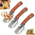 3-Piece DabaTag Peeler Set with Wooden Handle for $5.99