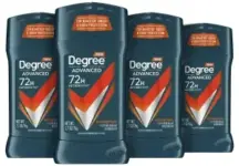 4-Pack Degree Men MotionSense 72-Hr Antiperspirant Deodorant for $9.70
