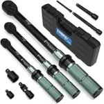 DISEN 9-Piece Click Torque Wrench Set Now $55.17