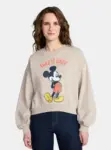Disney Mickey Mouse Women’s Cropped Sweatshirt for $7.43