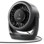 Diveblues 5-Speed Portable USB Desk Turbo Fan for $8.49
