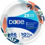 86-Count Dixie Large Paper Plates for $5.99