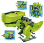 DIY 4-in-1 Solar Robot Dinosaur Kit for $13.99