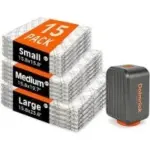 Dolmriek 15-Piece Vacuum Seal Bags with Pump Now $19.79