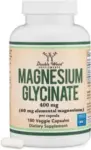 180-Count Double Wood Magnesium Glycinate Capsules Now $11