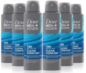 Dove Men Care Antiperspirant Deodorant Dry Spray Clean Comfort 6-Pack for $19.19