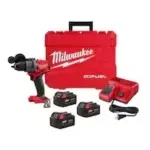 Milwaukee M18 Fuel 18V Li-Ion 1/2in Drill/Driver Kit with 3 Batteries for $299.00