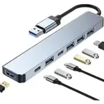 Duoyhiel Aluminum 7-in-1 USB Hub Now for $3.49