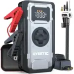 Dyeetic 5000A Portable Car Jump Starter with 150PSI Air Compressor for $36