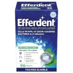 Efferdent Denture Cleaner Tablets – 90 Count for $3.14