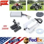 48V 2000W Brushless Motor Kit for E-bike Conversion – Now $179.16