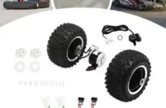 10″ 24V 250W Electric Cart ATV Motor Air Wheel Set for $230.88