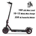 350W Electric Scooter with 8.5-inch Tires for $140.99 – 72% Off