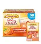 90-Count Emergen-C 1000mg Vitamin C Powder – Super Orange for $18.54