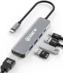 eoev 5-in-1 USB C Hub with 100W PD Charging Now Only $8.49