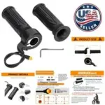 Ergonomic Electric Bike Throttle – Full Twist Grip for $33.59