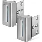 2-Pack EverPlus Home Security Door Lock with 3-Inch Stop for $14.99