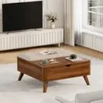 Flycity Large Square Lift-Top Coffee Table with Storage for $115.99