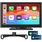 Foxpark 7″ 1080p Portable Wireless Touchscreen Car Screen with Backup Camera for $34.99