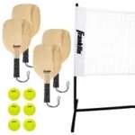 Franklin Sports Half-Court Pickleball Net Set with 4 Paddles and 6 Balls for $66.99