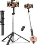 Fuloview 67” Extendable Selfie Stick Tripod with Wireless Remote for $7.99