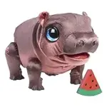 FurReal Sally the Silly Hippo Interactive Plush Toy for Kids – $13.00