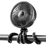 Gaiatop Baby Stroller Fan – Portable 4000mAh Oscillating Fan for $10.49